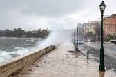 Κέρκυρα: Θυελλώδεις άνεμοι από τα ξημερώματα
