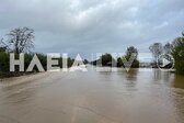 Πατρών - Πύργου: Ολική διακοπή κυκλοφορίας λόγω πλημμύρας (φωτό και βίντεο)